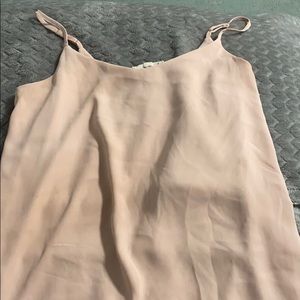 baby pink tank top